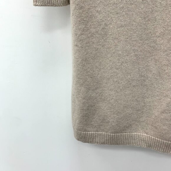 MaxMara Womens XS Brown Wool & Cashmere Hooded Long-Sleeved Knitted Dress - Picture 5 of 8